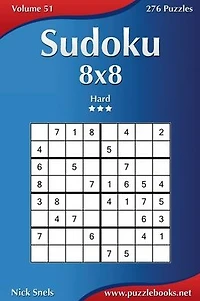 Sudoku 8x8 - Hard - Volume 51 - 276 Puzzles