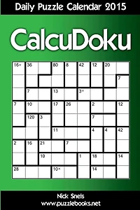 Daily CalcuDoku Puzzle Calendar 2015