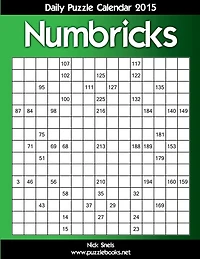 Daily Numbricks Puzzle Calendar 2015