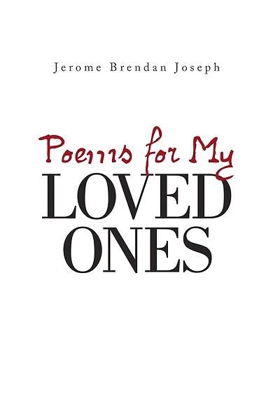 Poems for My Loved Ones