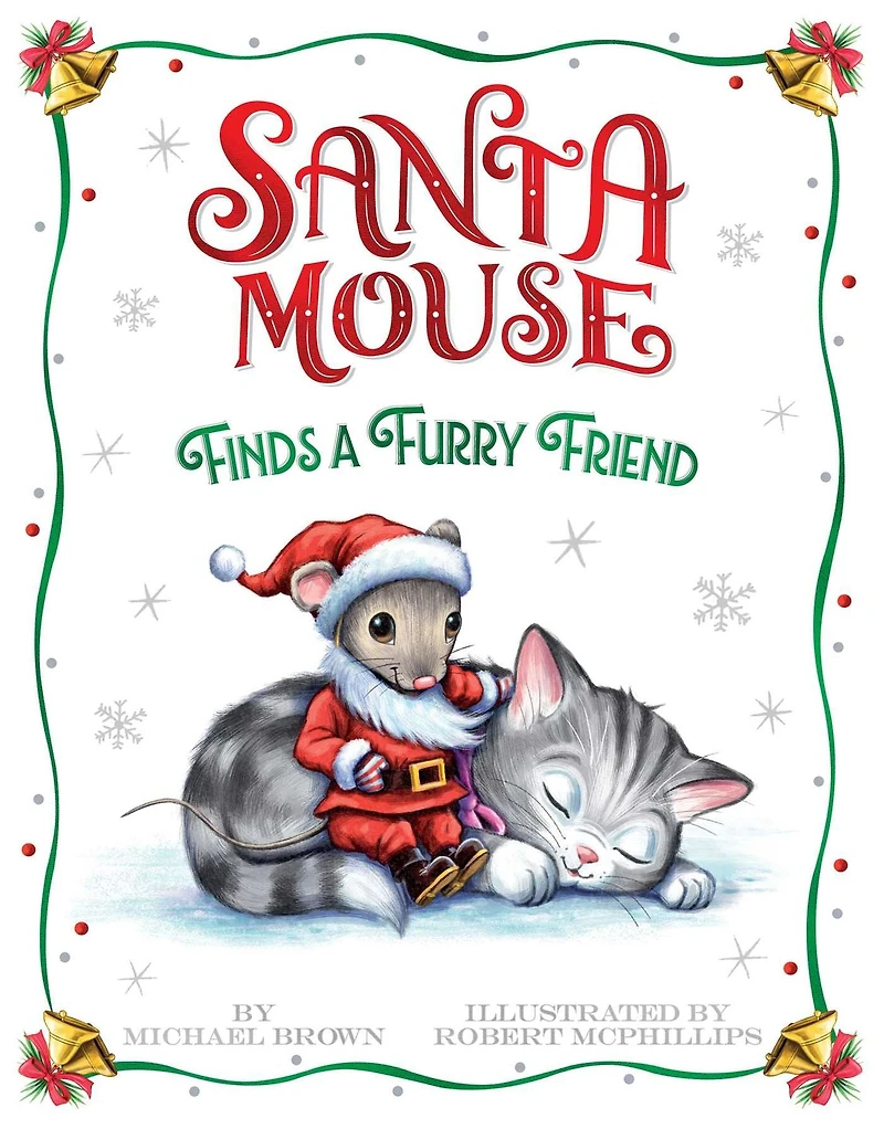 Santa Mouse Finds a Furry Friend