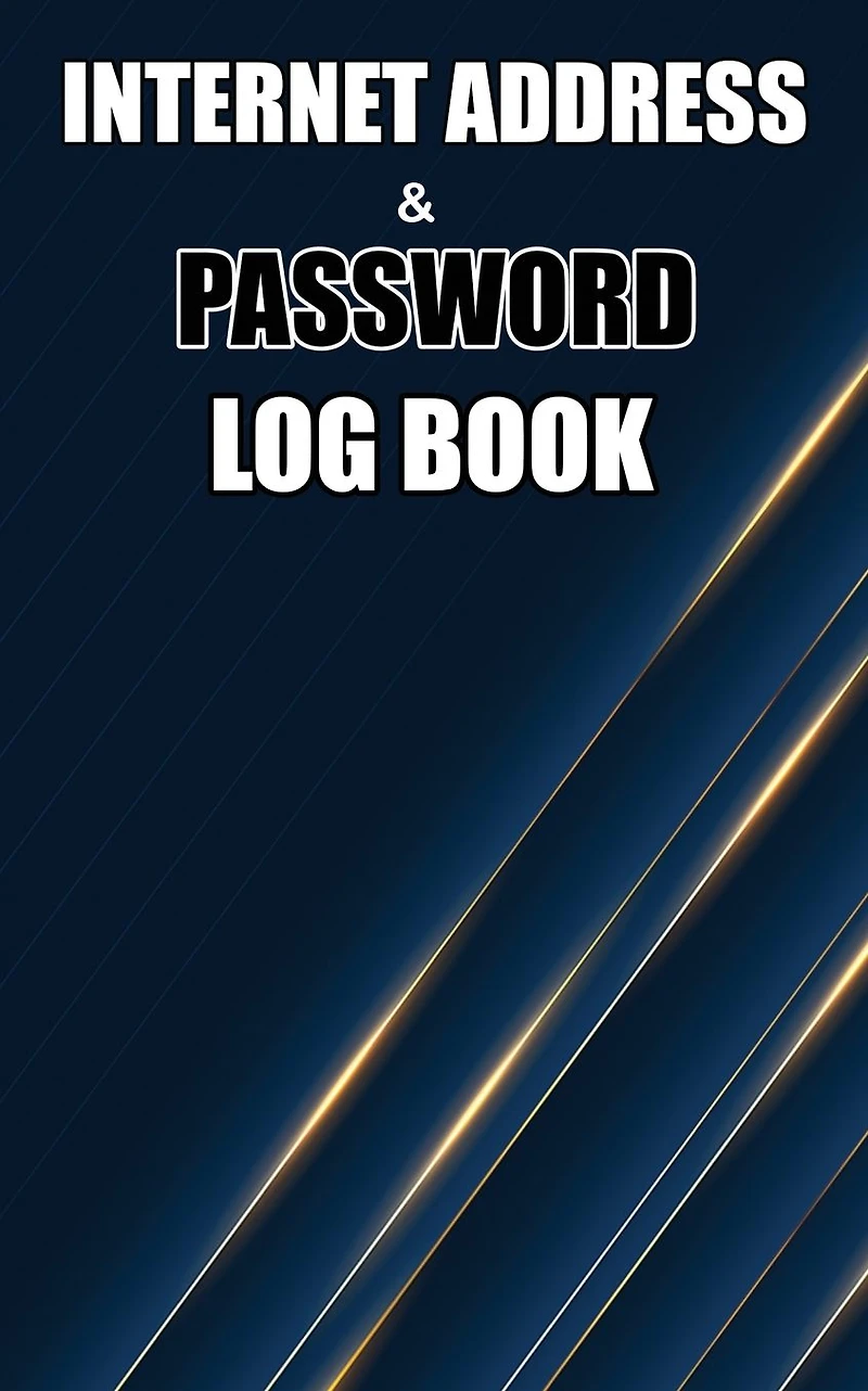 Internet Address & Password Logbook