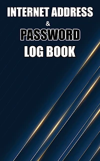 Internet Address & Password Logbook