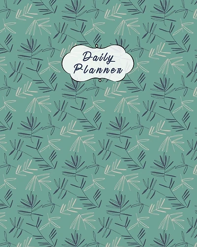 Daily Planner: 1 Page per Day Organizer Notebook, Simple Undated Task Planner and To Do List, Book for Activities and Appointments