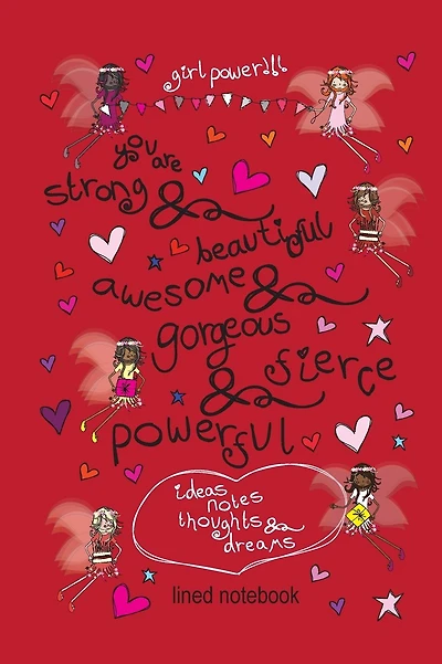 The Girl Power Fairies Notebook: Lined