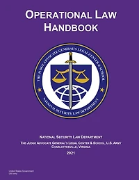 2021 Edition US Army Operational Law Handbook