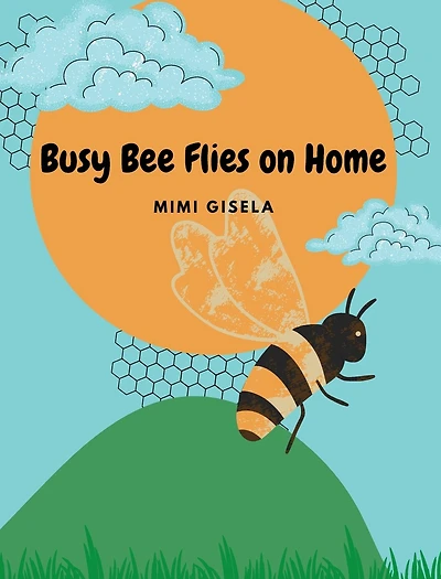 Busy Bee Flies on Home