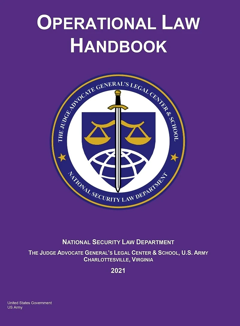 2021 Edition US Army Operational Law Handbook