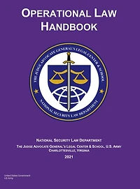 2021 Edition US Army Operational Law Handbook