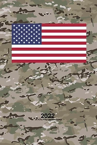 2022 American Flag Calendar Planner