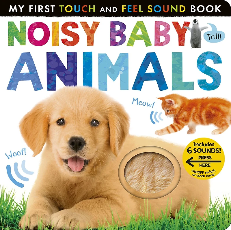 Noisy Baby Animals: My First Touch and Feel Sound Book