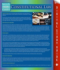 Constitutional Law: Speedy Study Guides