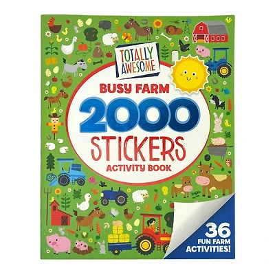 2000 Stickers Busy Farm Activity Book: 36 Fun and Friendly Activities!