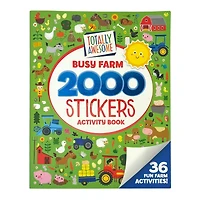 2000 Stickers Busy Farm Activity Book: 36 Fun and Friendly Activities!