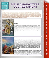 Bible Characters: Old Testament (Speedy Study Guides)