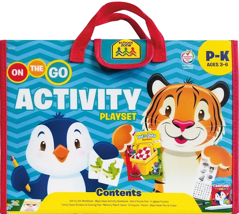 School Zone On the Go Activity Learning Playset