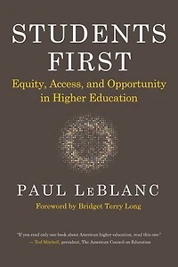 Students First: Equity, Access, and Opportunity Higher Education
