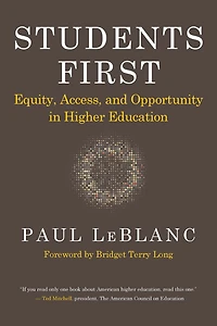 Students First: Equity, Access, and Opportunity Higher Education