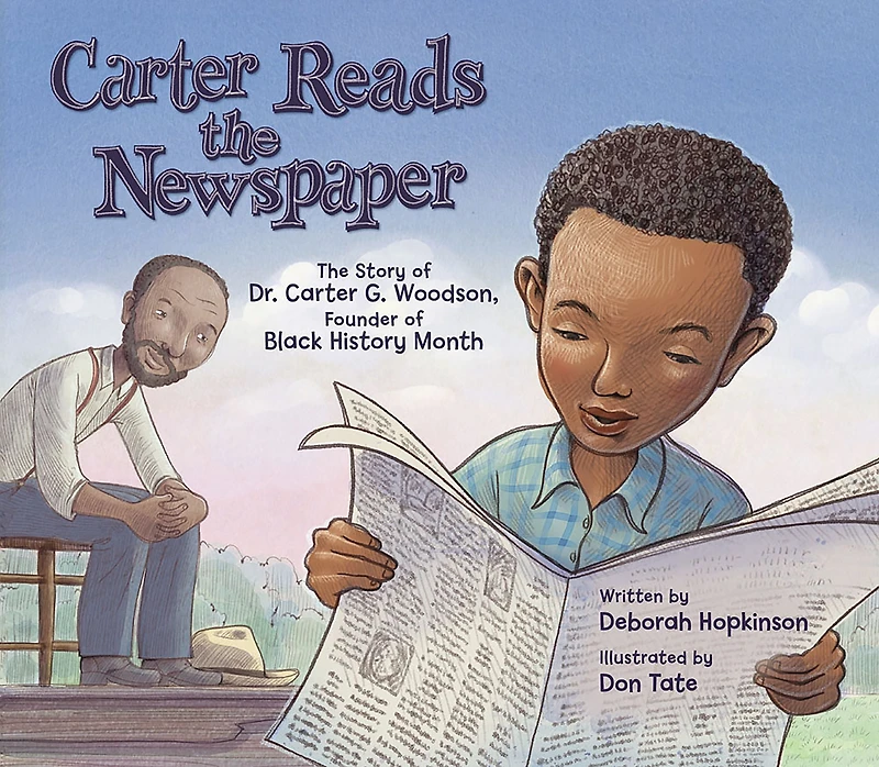 Carter Reads The Newspaper: Story of G. Woodson, Founder Black History Month