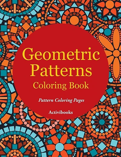 Geometric Patterns Coloring Book - Pattern Coloring Pages