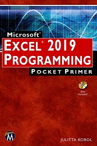 Microsoft Excel 2019 Programming Pocket Primer