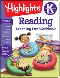 Kindergarten Reading: Learning Fun Workbook