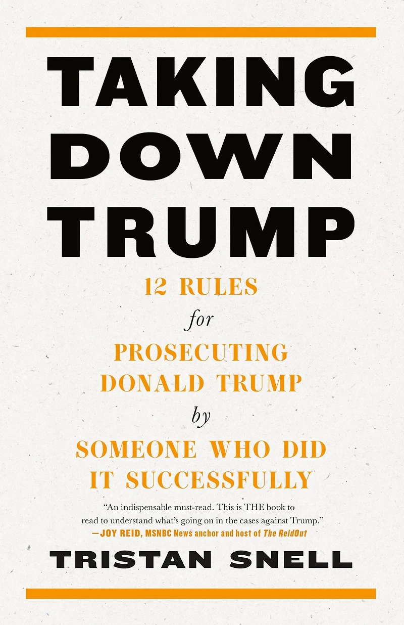 Taking Down Trump: 12 Rules for Prosecuting Donald Trump by Someone Who Did It Successfully