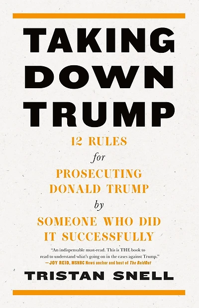 Taking Down Trump: 12 Rules for Prosecuting Donald Trump by Someone Who Did It Successfully