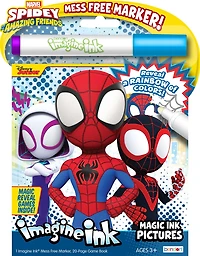 Spidey and His Amazing Friends Imagine Ink Magic Ink Pictures Book