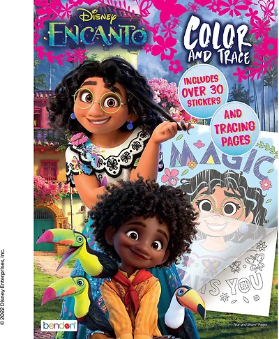 Encanto Color and Trace Activity Book