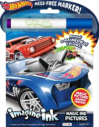 Hot Wheels Magic Ink Book