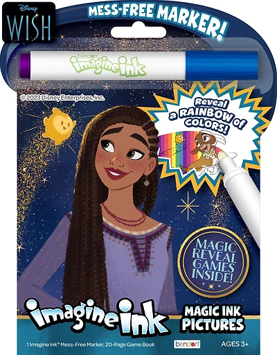 Disney Wish Imagine Ink Magic Ink Pictures Book