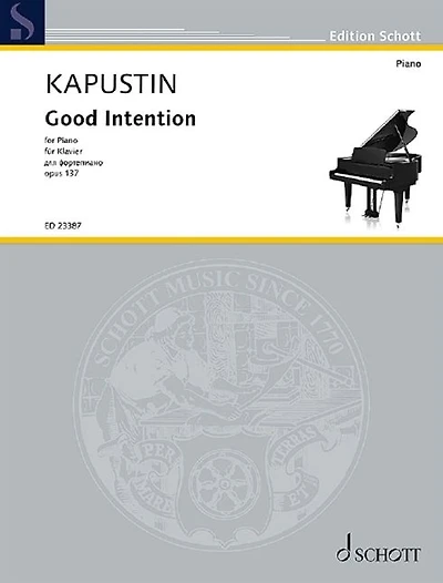 Nikolai Kapustin - Good Intention Op. 137 for Piano Solo