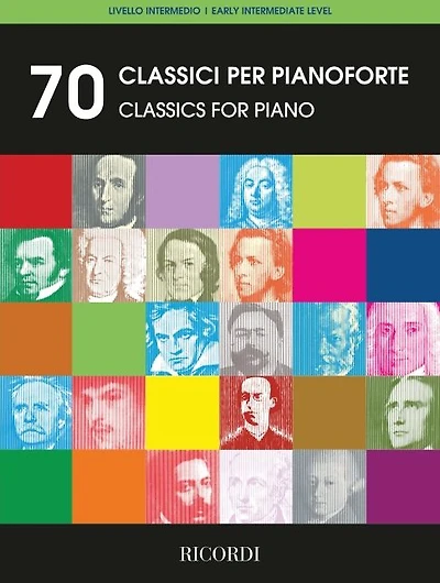 70 Works for Classical Piano: Early Intermediate Level