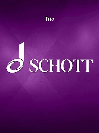 Trio for Double Bass, Percussion, and Piano Score and Parts