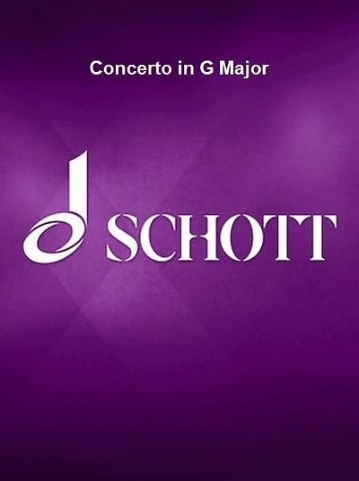 Concerto in G Major for 4 Violas Score and Parts