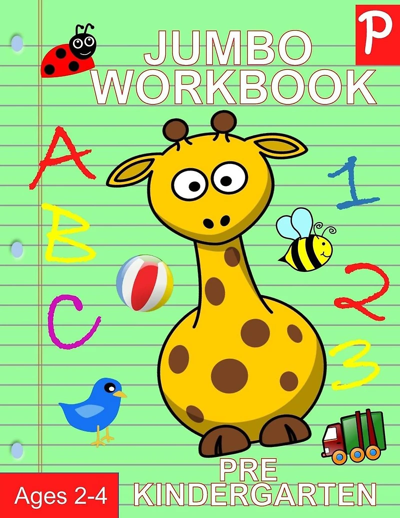 Jumbo Workbook Pre Kindergarten: Jumbo Preschool Activity Book Ages 2-4