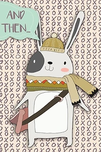 And Then...: Adventures of a Rabbit School Boy a What Happens Next Comic Activity Book for Artists
