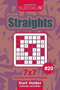 Sudoku Small Straights - 200 Easy to Normal Puzzles 7x7 (Volume 20)