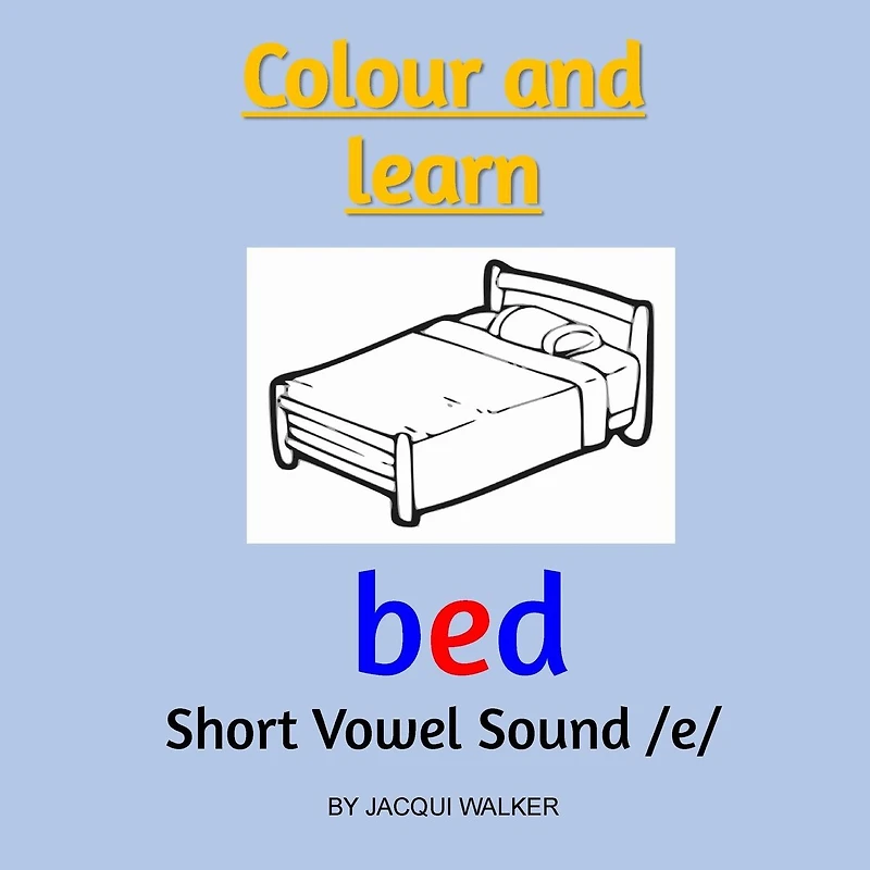 Short Vowel Sound /e/ (British English): Colour and Learn