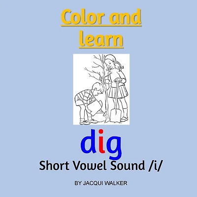 Short Vowel Sound /i/ (American English): Color & Learn