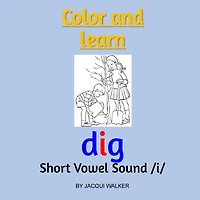 Short Vowel Sound /i/ (American English): Color & Learn