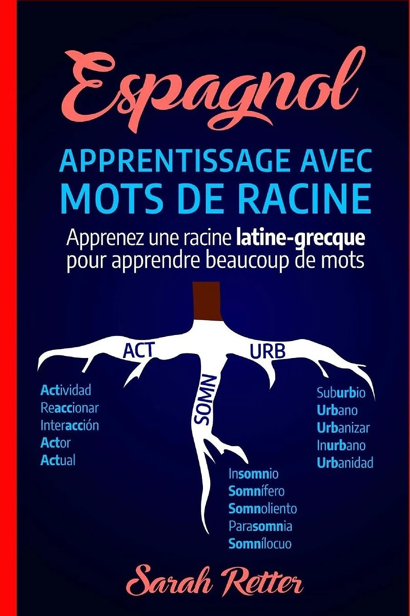 Espagnol: Apprentissage Avec Mots de Racine: Apprenez une racine latine-grecque pour apprendre beaucoup de mots. Boostez votre vocabulaire en espagnol avec des racines latines et grecques!