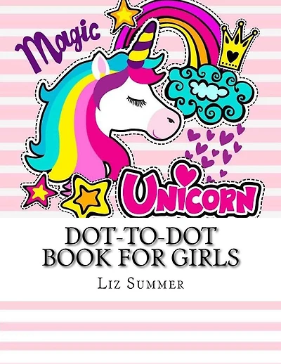 Dot-to-Dot Book For Girls