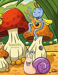 Insects Coloring Book 1