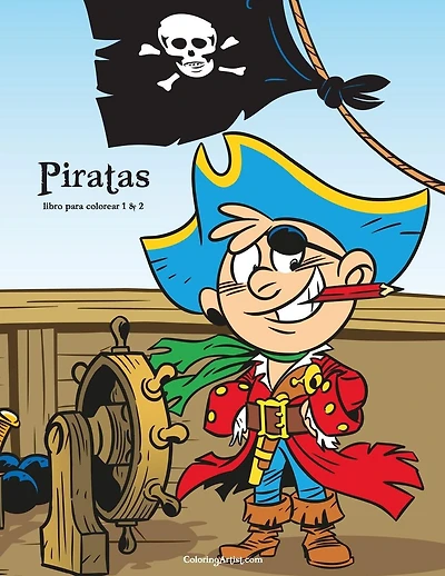 Piratas libro para colorear 1 & 2