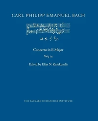 Concerto in E Major, Wq 14