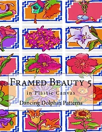 Framed Beauty 5: in Plastic Canvas