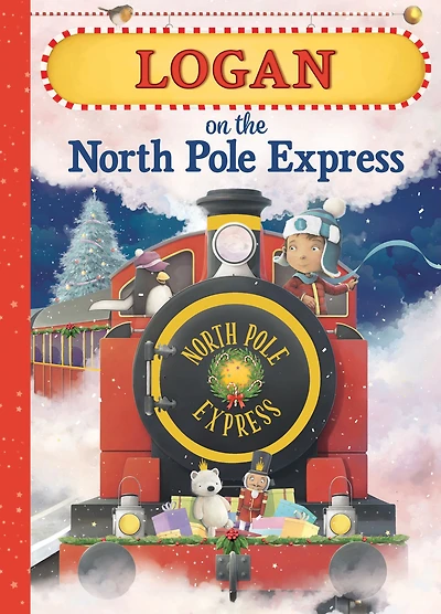 Logan on the North Pole Express