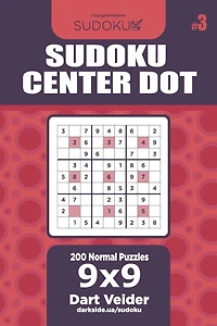 Sudoku Center Dot - 200 Normal Puzzles 9x9 (Volume 3)